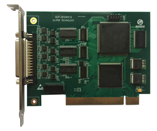 OLP-9114，PCI接口，6通道，高速CAN总线通信模块